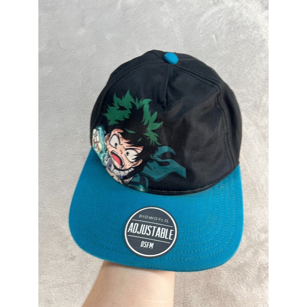 My Hero Academia Cap Hat Adult Snapback Shoto Todoroki Comics Manga Series